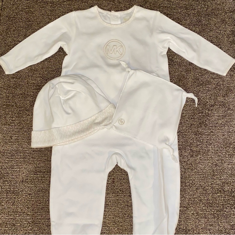 Michael Kors Footie Pajama Set